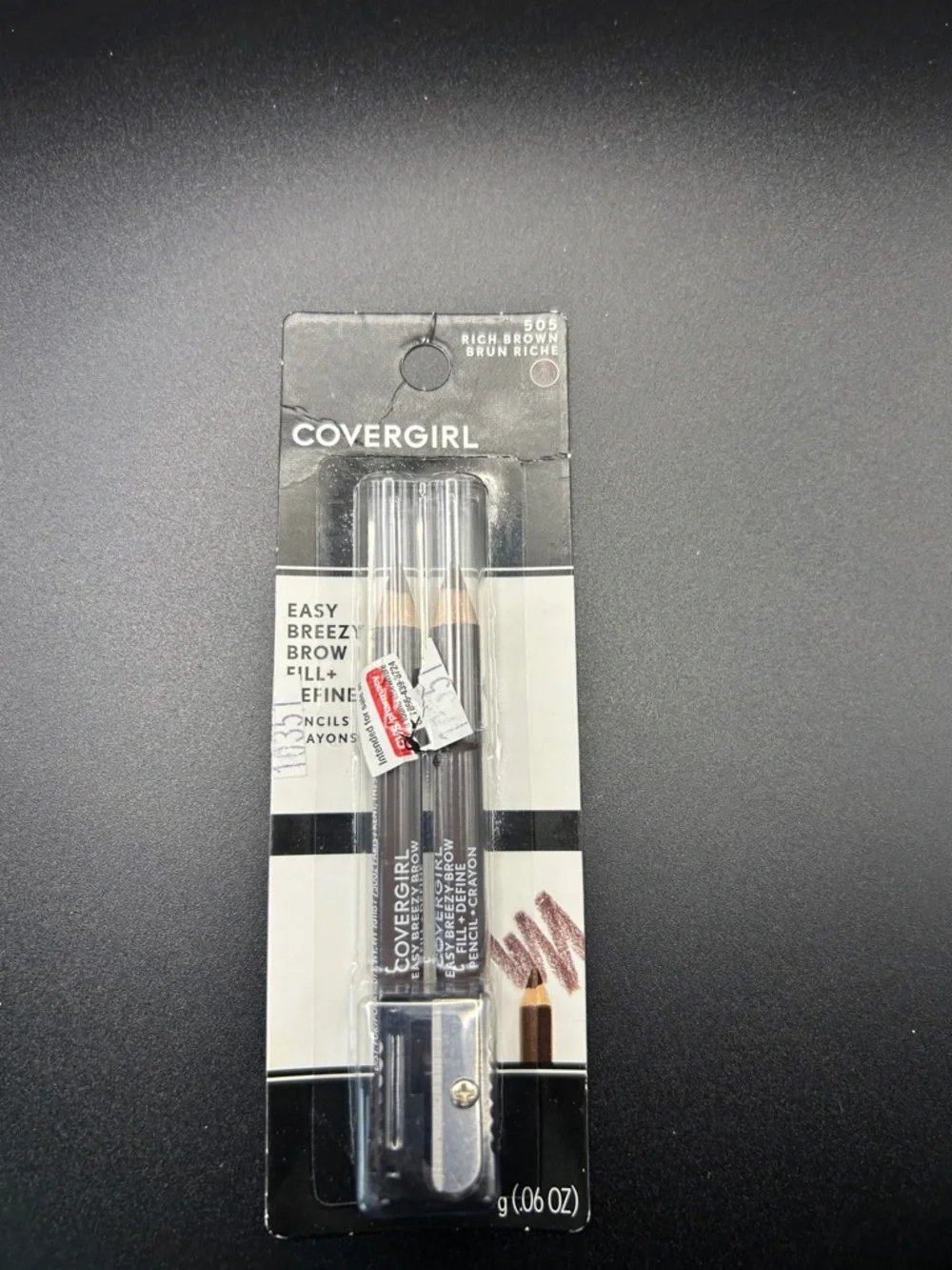 COVERGIRL Brow Pencils Duo - Rich Brown
